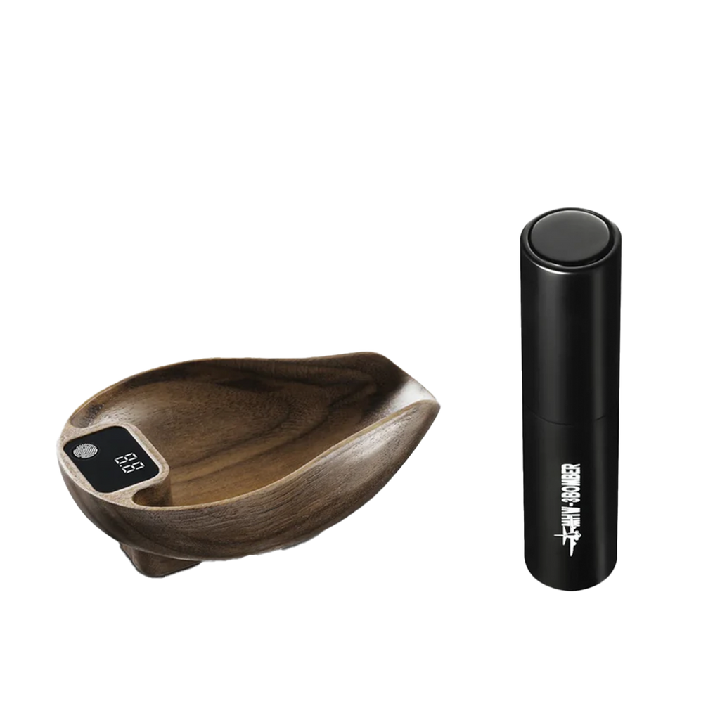 Báscula de café MHW-3BOMBER Ovo y juego de pulverización RDT