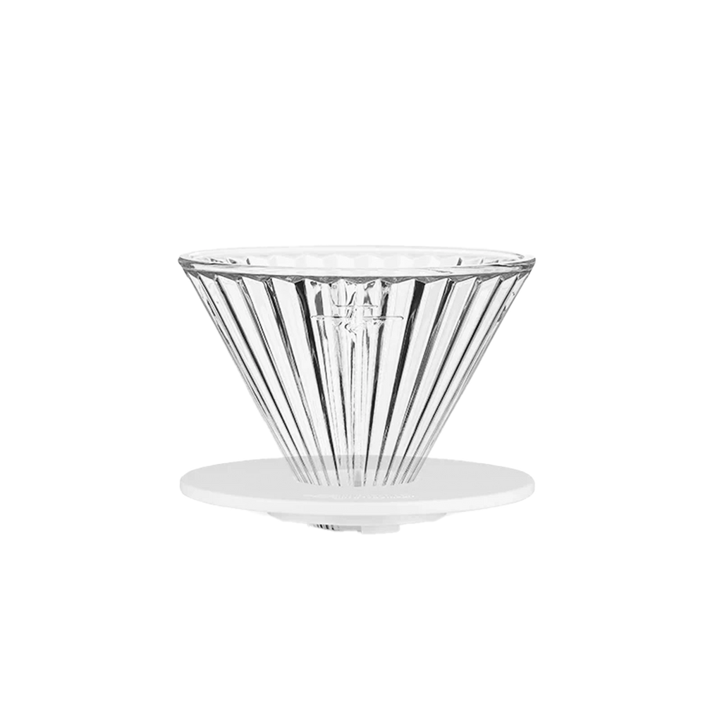 Elf Glass Dripper-Transparent-White base