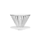 Elf Glass Dripper-Transparent-White base