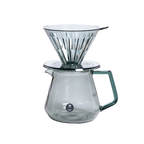 Crystal Eye Brewer Set PCTG Dripper 01 Transparent Black