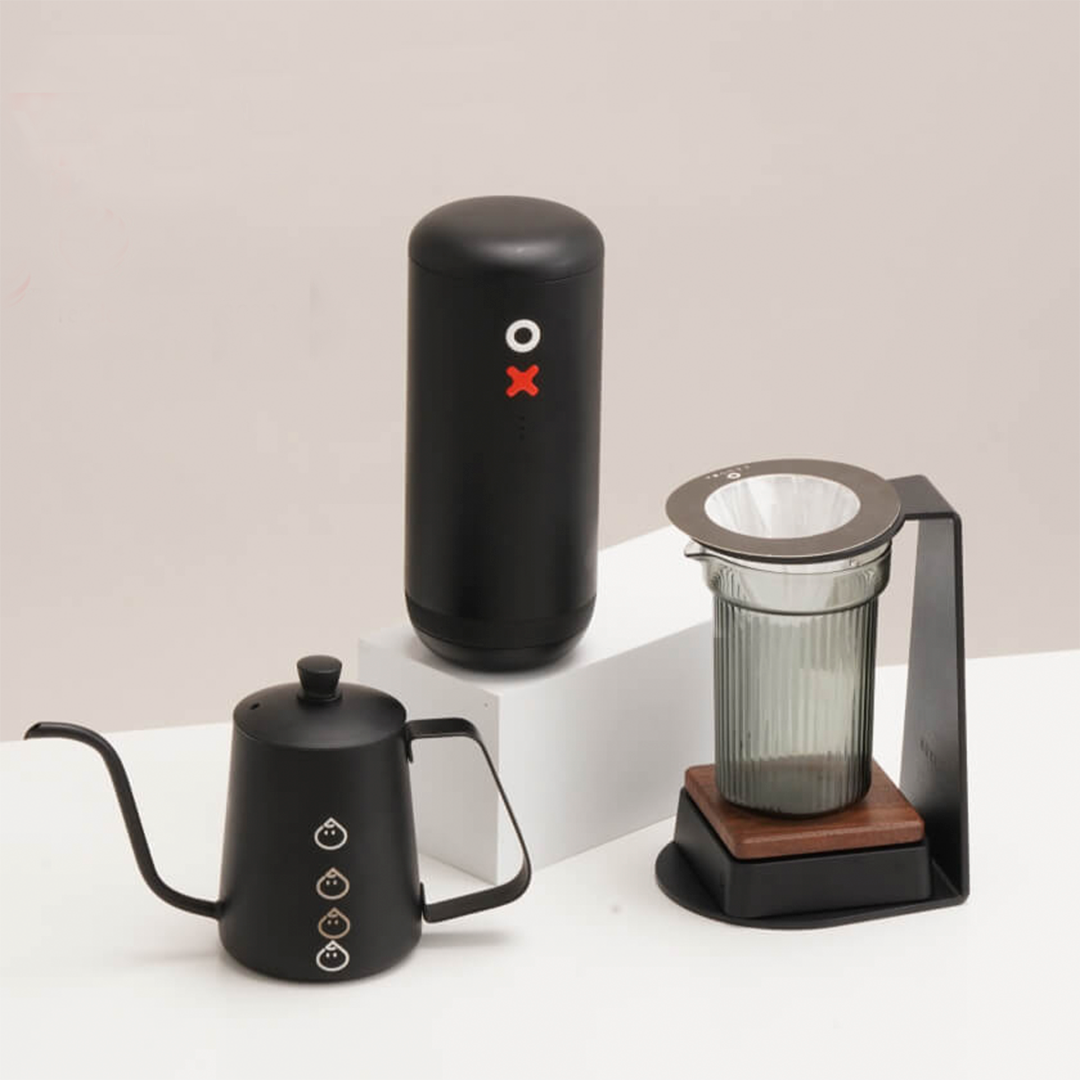 Timemore & Nuttii OX Lite Portable Electronic Grinder  Black  ABS Version