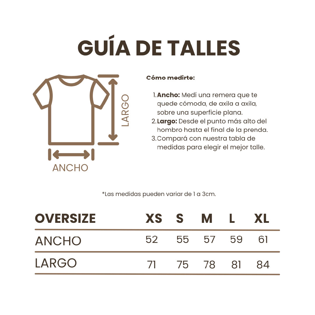 Remera Oversize - Cafeteras