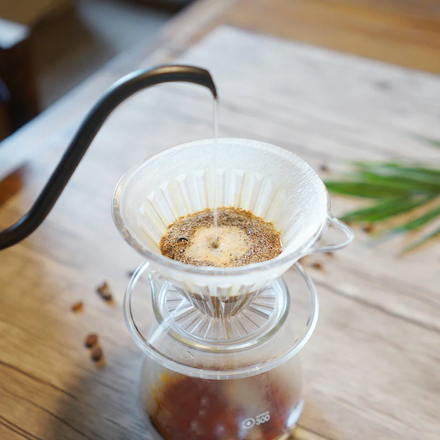 Crystal Eye Brewer Set PCTG Dripper 01 Transparent