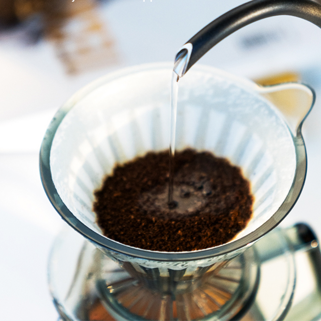 Crystal Eye Brewer Set PCTG Dripper 01 Transparent Black