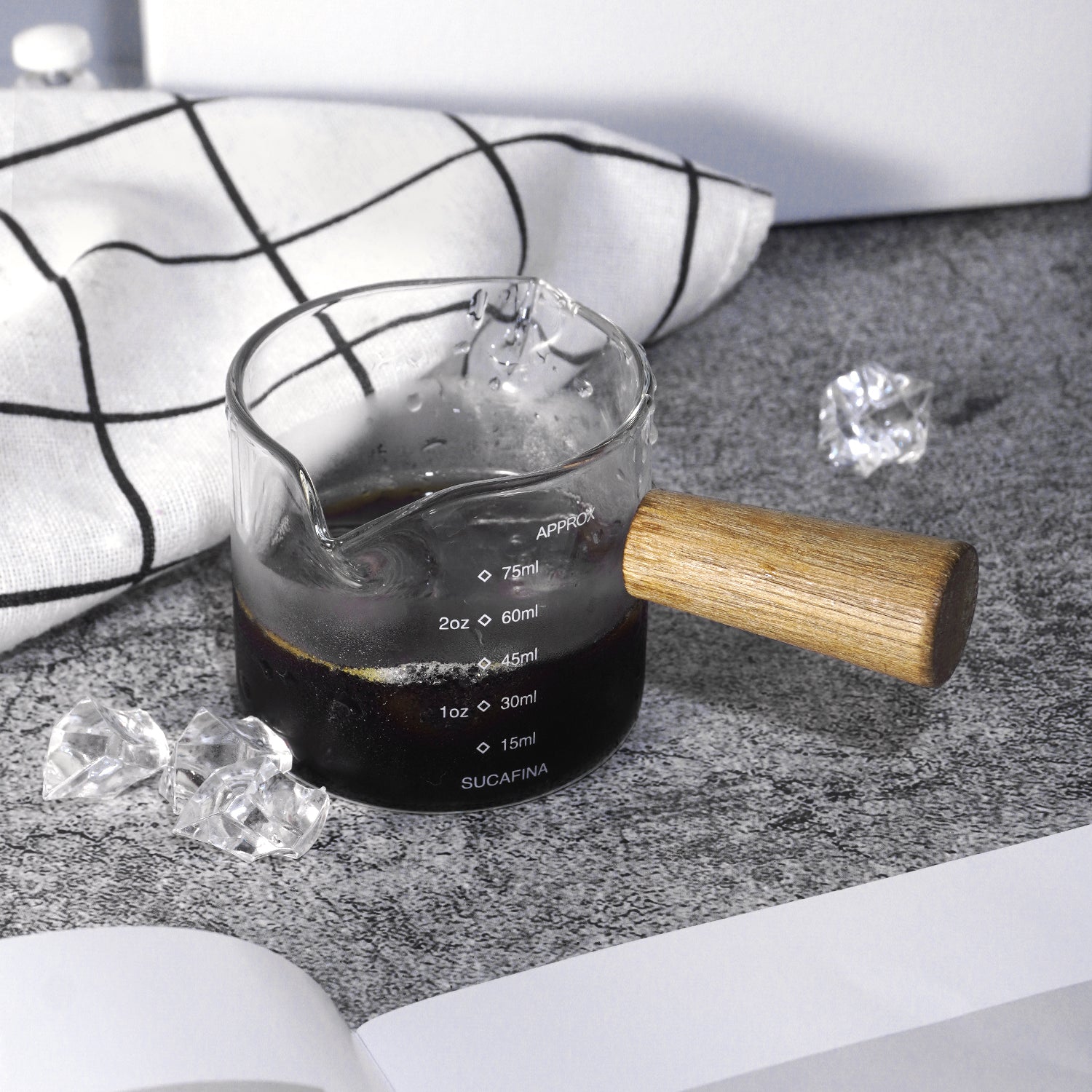 Vaso medidor cafe