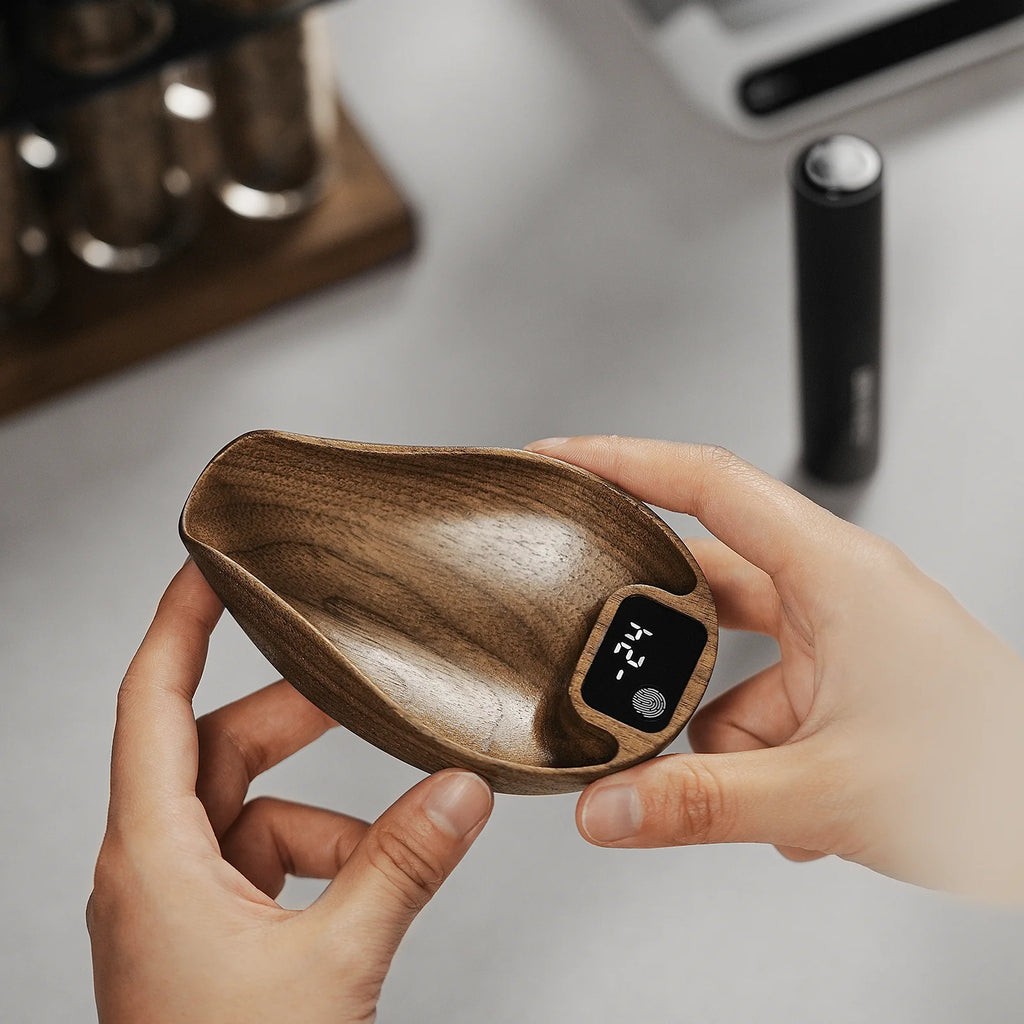 Báscula de café MHW-3BOMBER Ovo y juego de pulverización RDT