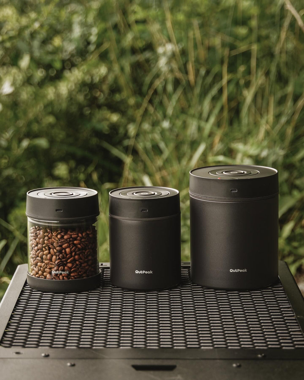 Canasto de café al vacío electrico 1500 ML - 500 G - Acero Inoxidable - Space Grey