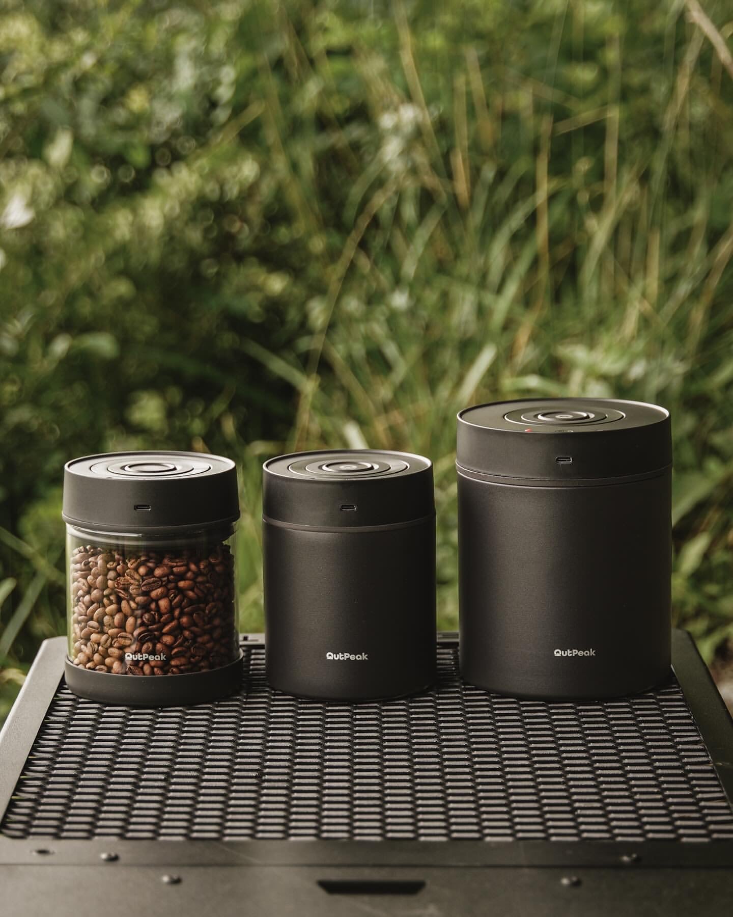 Canasto de café al vacío electrico 1500 ML - 500 G - Acero Inoxidable - Space Grey