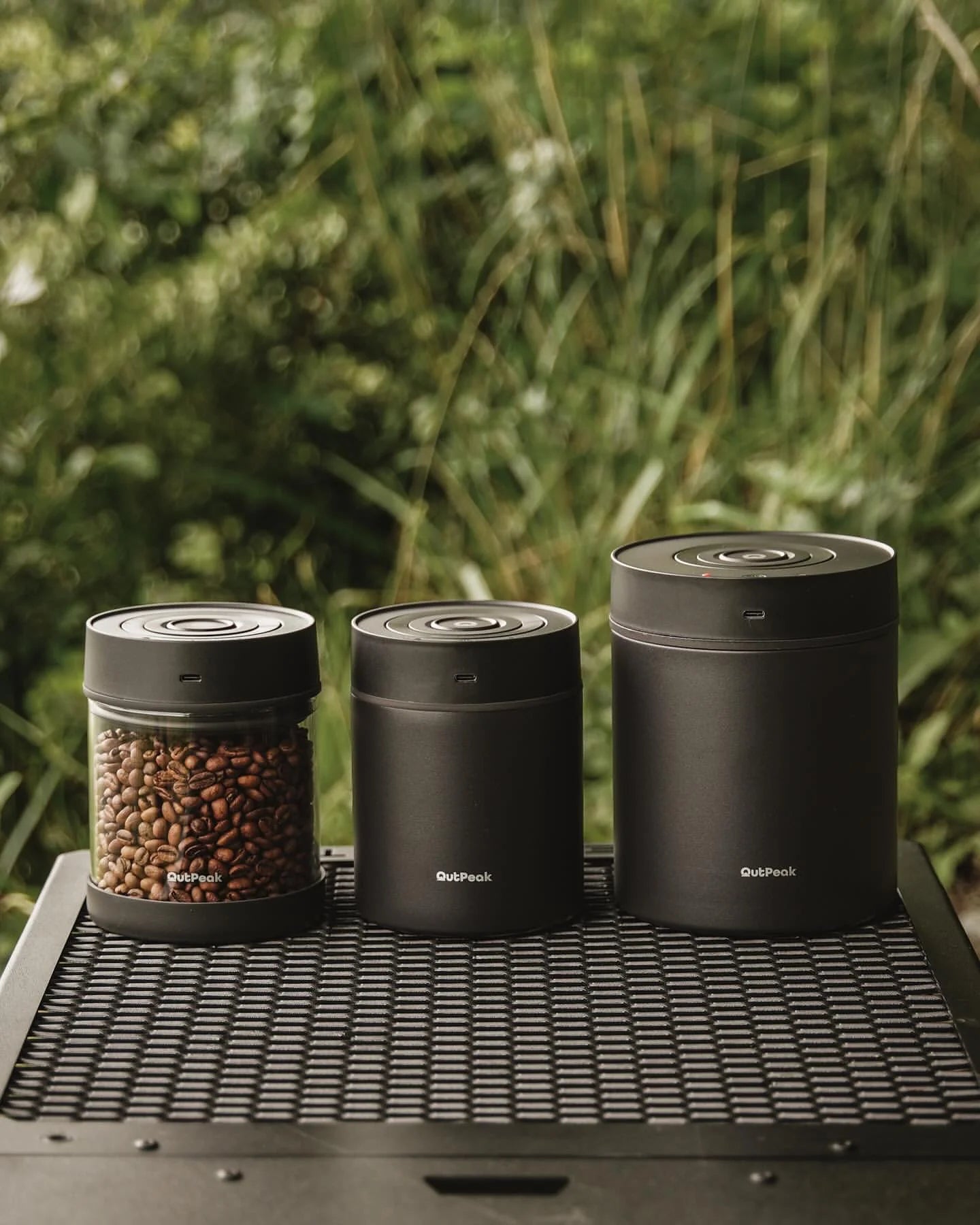 Canasto de café al vacío electrico 750 ML - 250 G - Acero Inoxidable - Space Grey