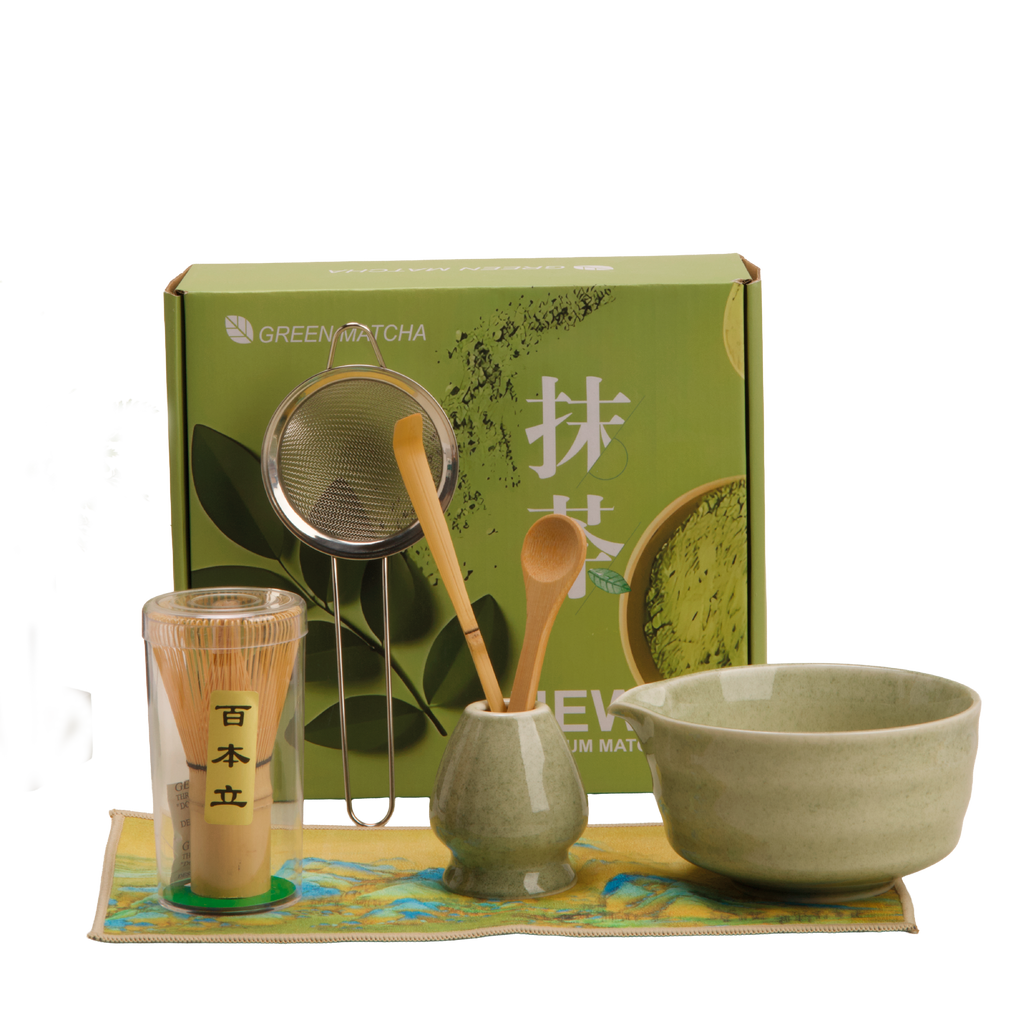 Kit Matcha Japones Completo - 7 Piezas
