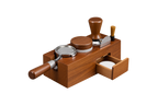 Tamping station de madera 58mm