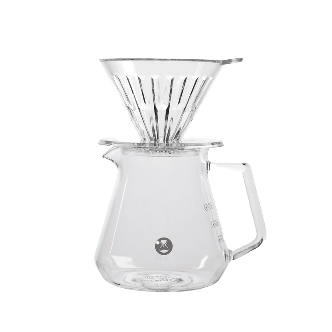 Crystal Eye Brewer Set PCTG Dripper 01 Transparent