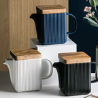 Juego de Té Negro Cuadrado