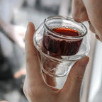 Taza de café de vidrio de doble pared - Nighten Cup-60ml