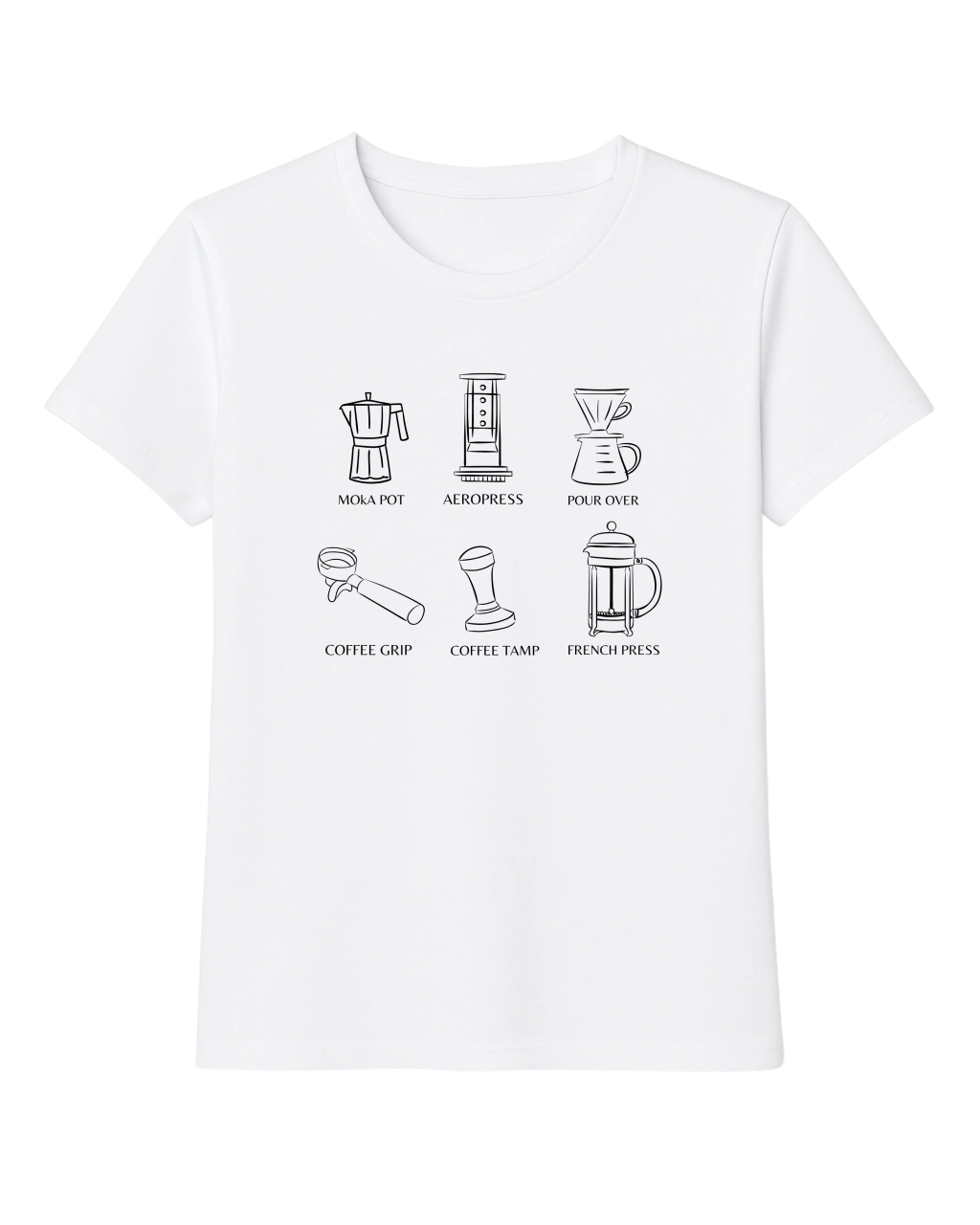 Remera Oversize - Cafeteras